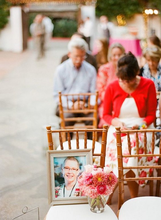 Memory Chair Wedding Idea