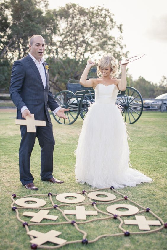 Outdoor Wedding Reception Lawn Game Ideas 1