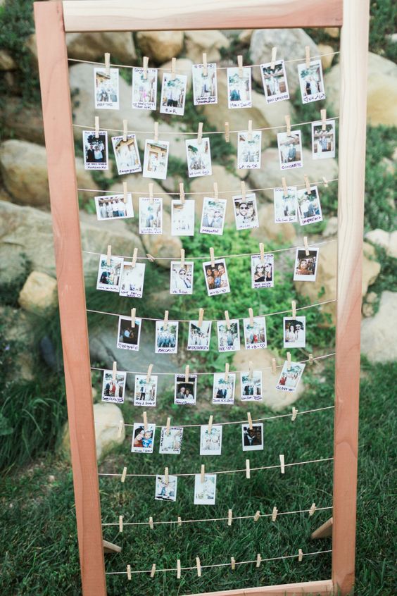 Polaroid Guest Book for Wedding