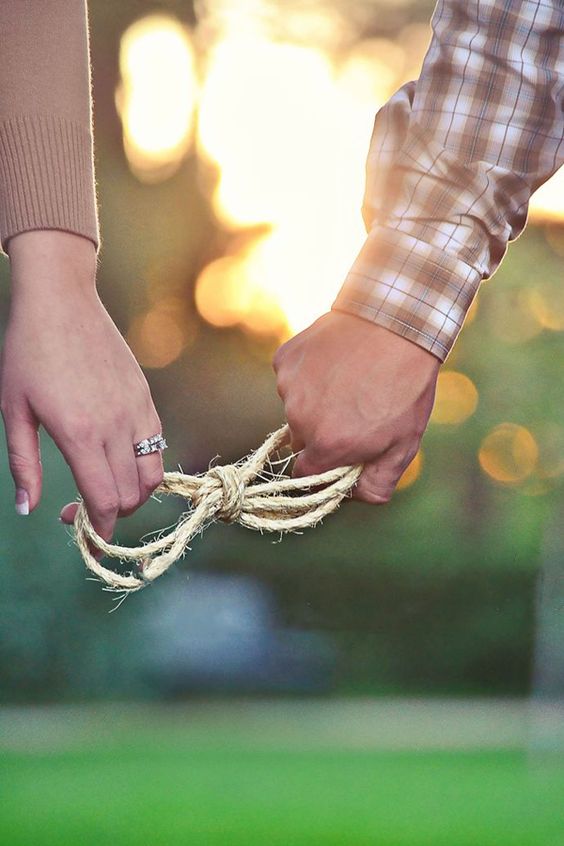 Tie The Knot Engagement Announcement Photos