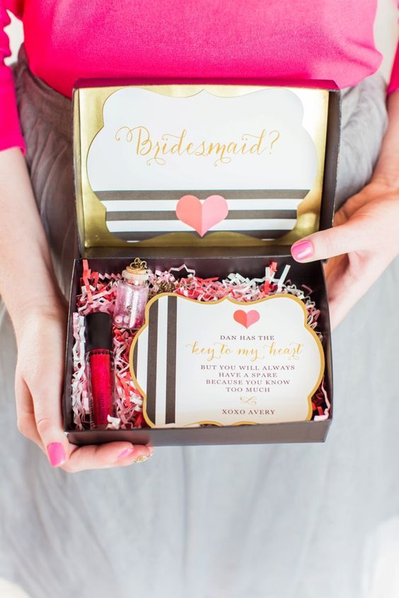 Will you be my Bridesmaid Ideas 10