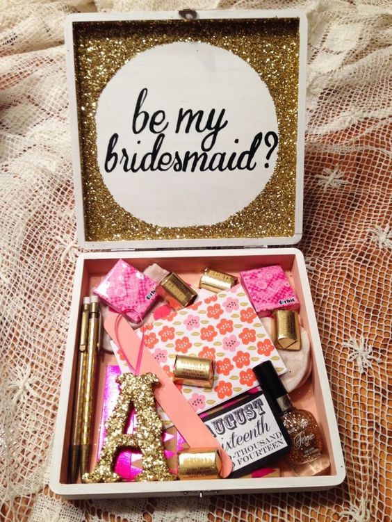 Will you be my Bridesmaid Ideas 11