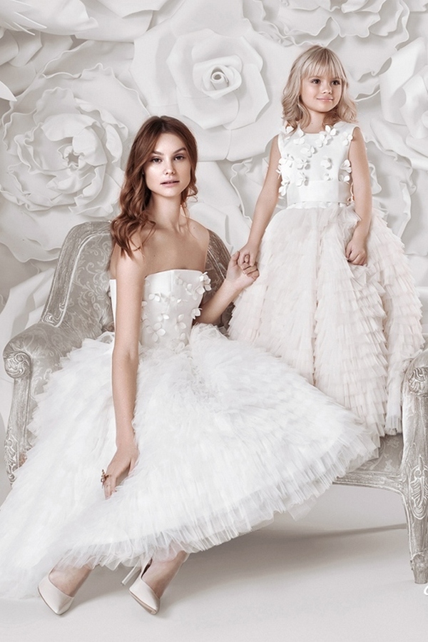 Matching Flower Girl Dresses To Bridal Dresses 21