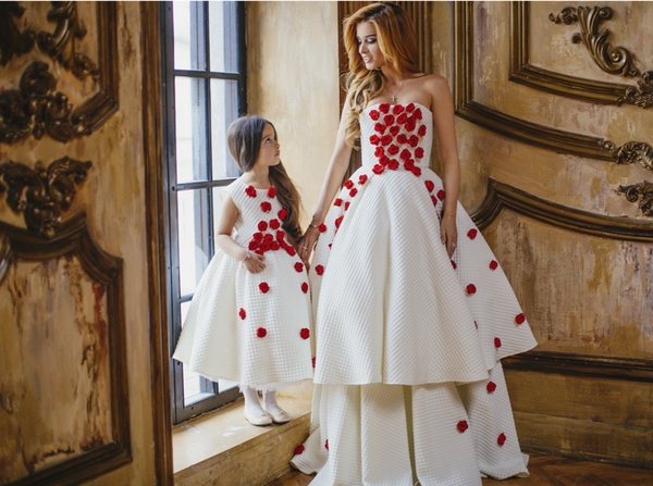 Matching Flower Girl Dresses To Bridal Dresses 7