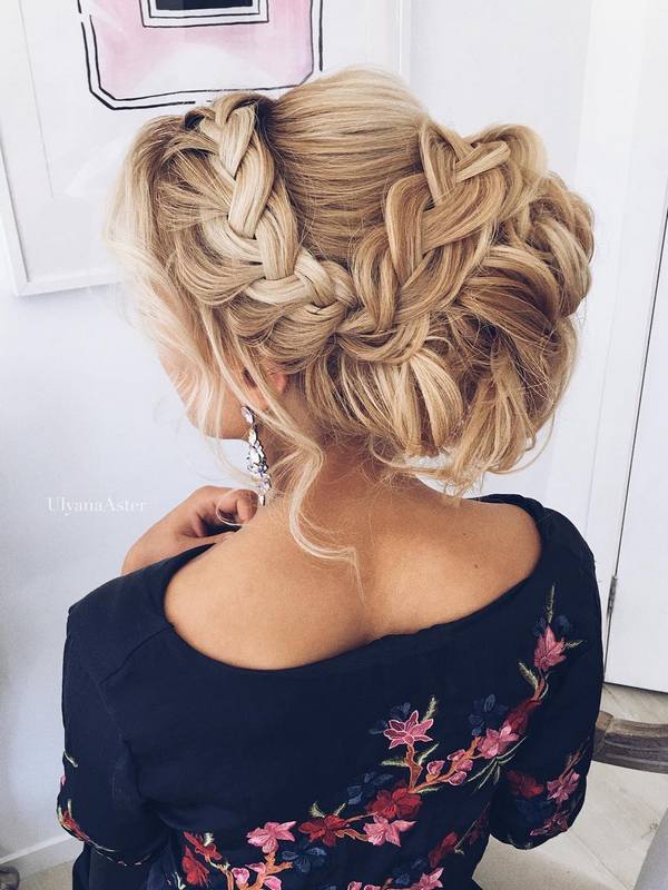 Ulyana Aster Long Wedding Hairstyles & Wedding Updos