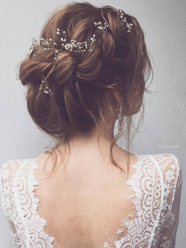 Ulyana Aster Long Wedding Hairstyles & Wedding Updos