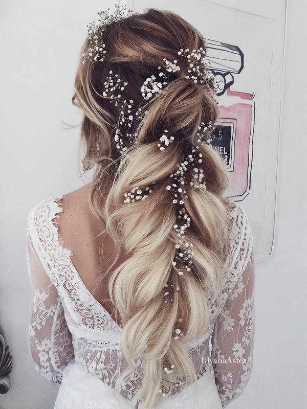 Ulyana Aster Long Wedding Hairstyles & Wedding Updos