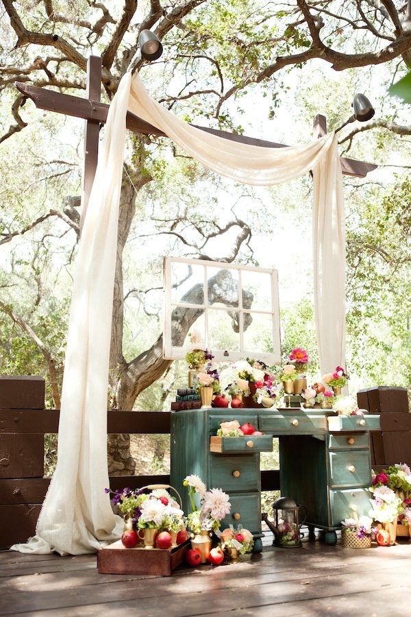 backyard bbq wedding reception ideas