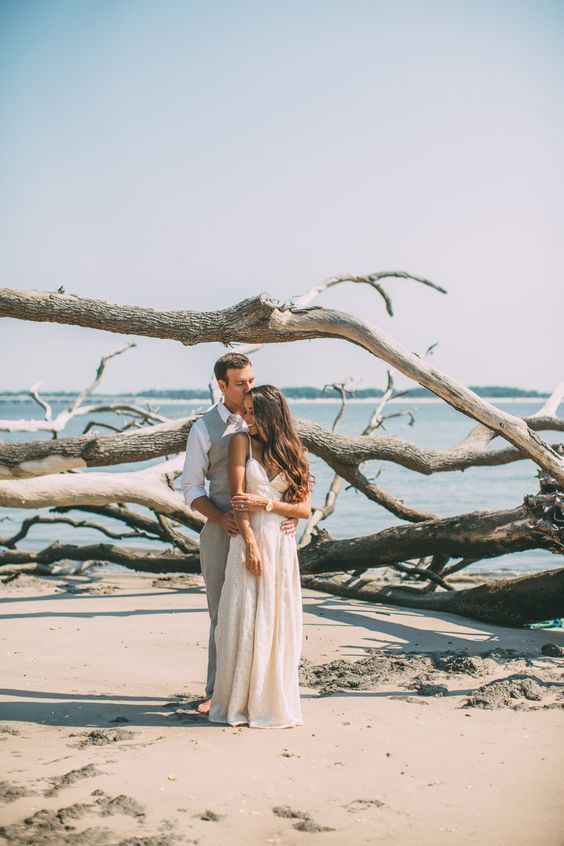 Beach online engagement dresses
