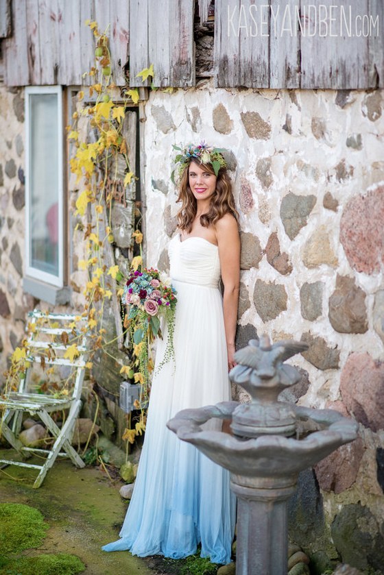 boho-blue-dip-dyed-ombre-silk-tulle-wedding-dress