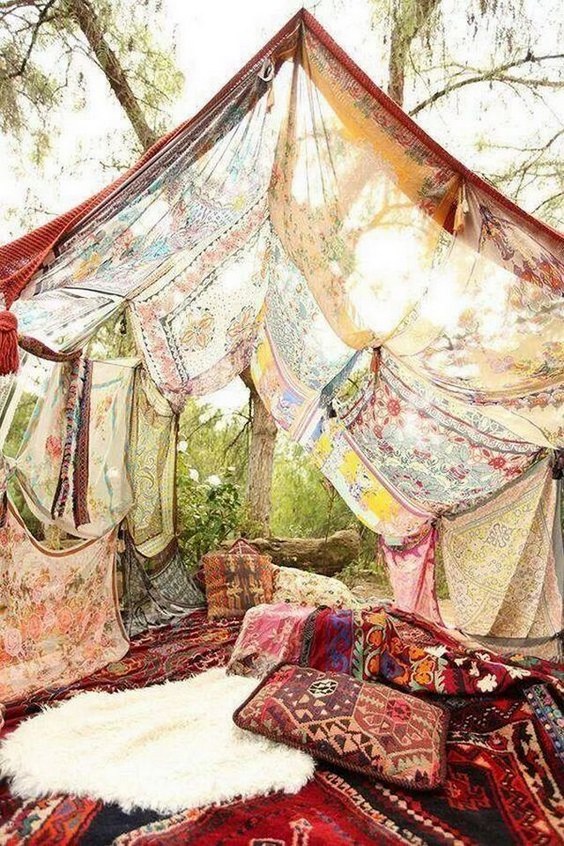 Boho Tipi Wedding Barckdrops 11