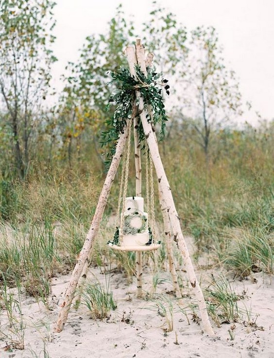 Boho Tipi Wedding Barckdrops 16