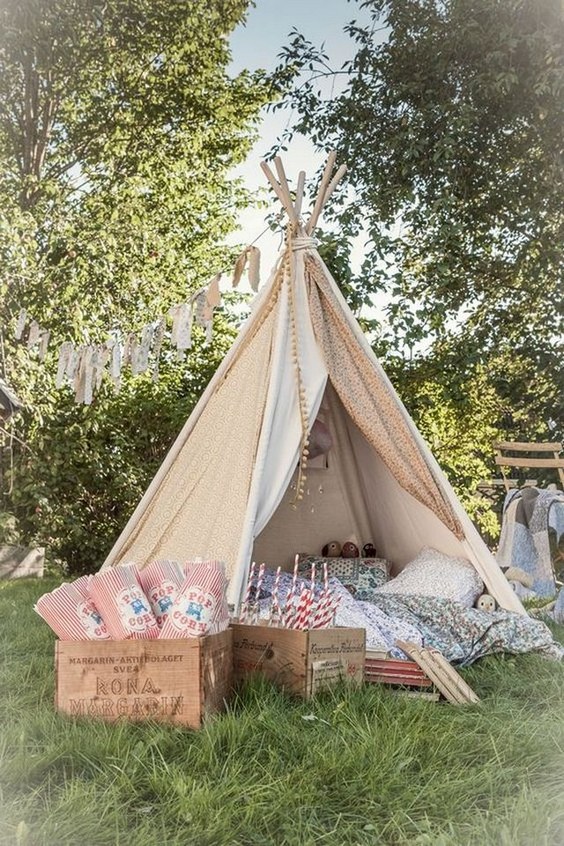 Boho Tipi Wedding Barckdrops 3