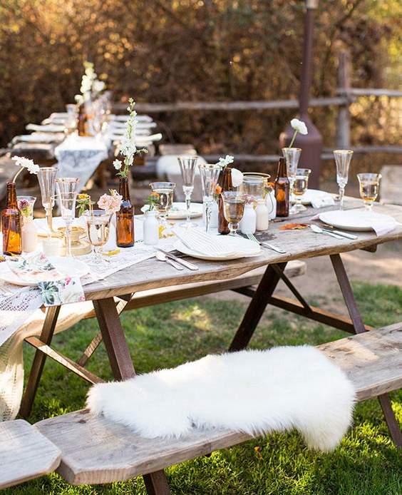 Fur Wedding Decor Ideas