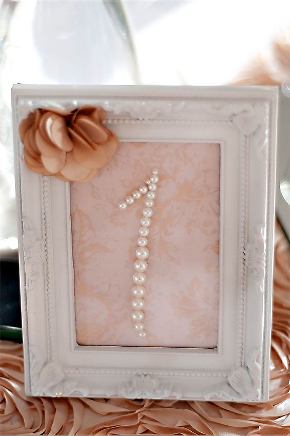 sweet pearl table numbers