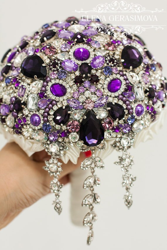 diamante brooch crystal wedding brooch bouquet