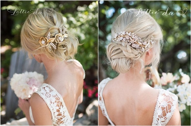 nøgle boliger Ledsager 30 Chic Vintage Wedding Hairstyles and Bridal Hair Accessories | Deer Pearl  Flowers