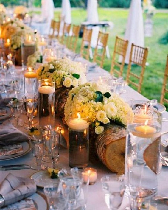 country centerpieces for weddings