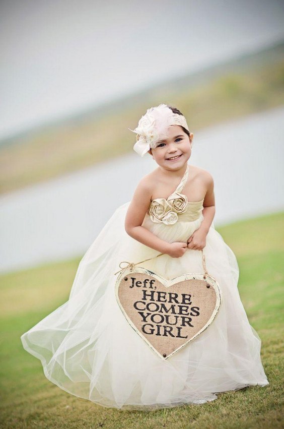 heart shaped flower girls backet ideas