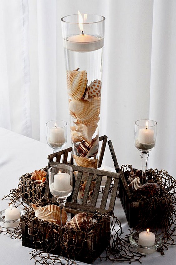 40 Fun and Easy Beach Wedding Ideas for 2024 9 rustic country beach wedding decor via classy event rentals