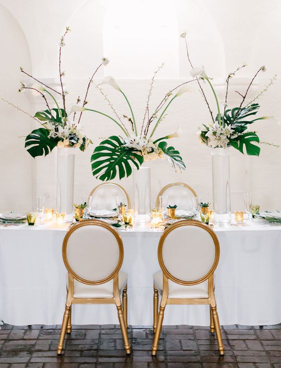 Art Deco Wedding Decor Idea