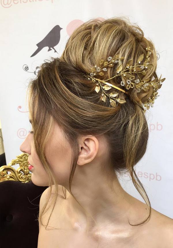 75 Chic Wedding Hair Updos for Elegant Brides  Deer Pearl 