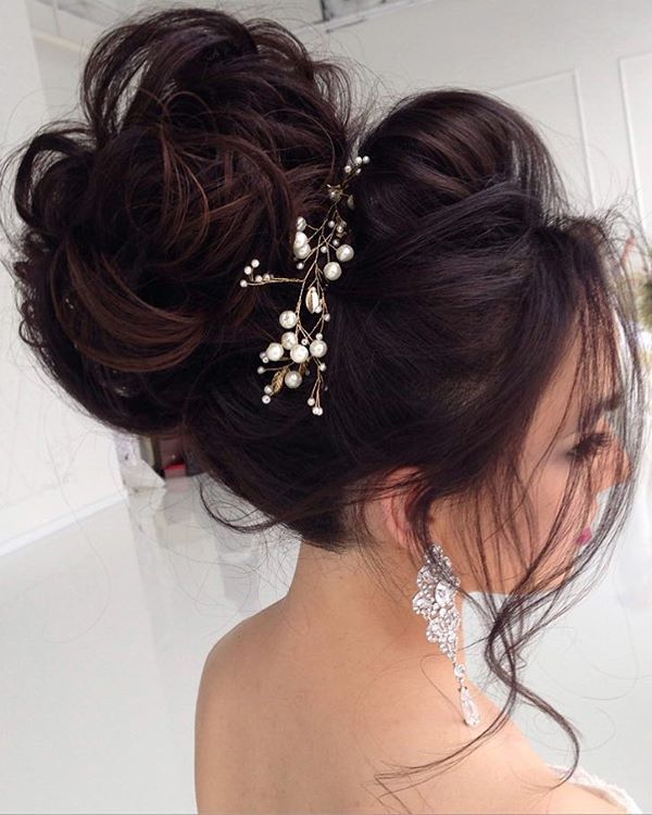 Half-updo, Braids, Chongos Updo Wedding Hairstyles