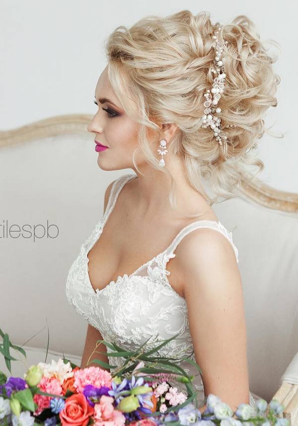 Half-updo, Braids, Chongos Updo Wedding Hairstyles