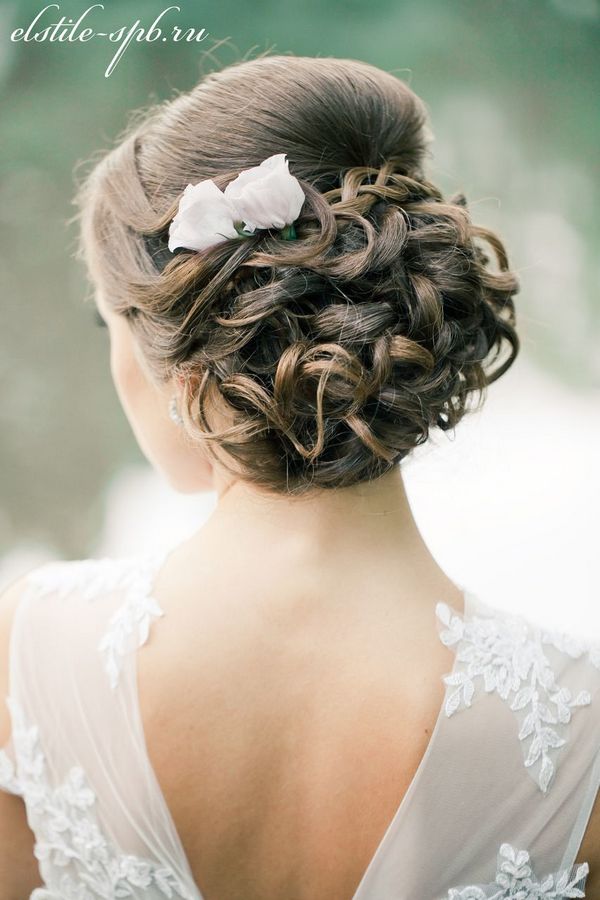 Half-updo, Braids, Chongos Updo Wedding Hairstyles