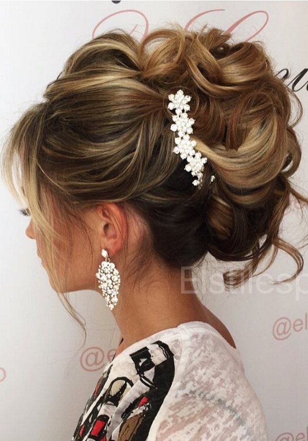 Half-updo, Braids, Chongos Updo Wedding Hairstyles