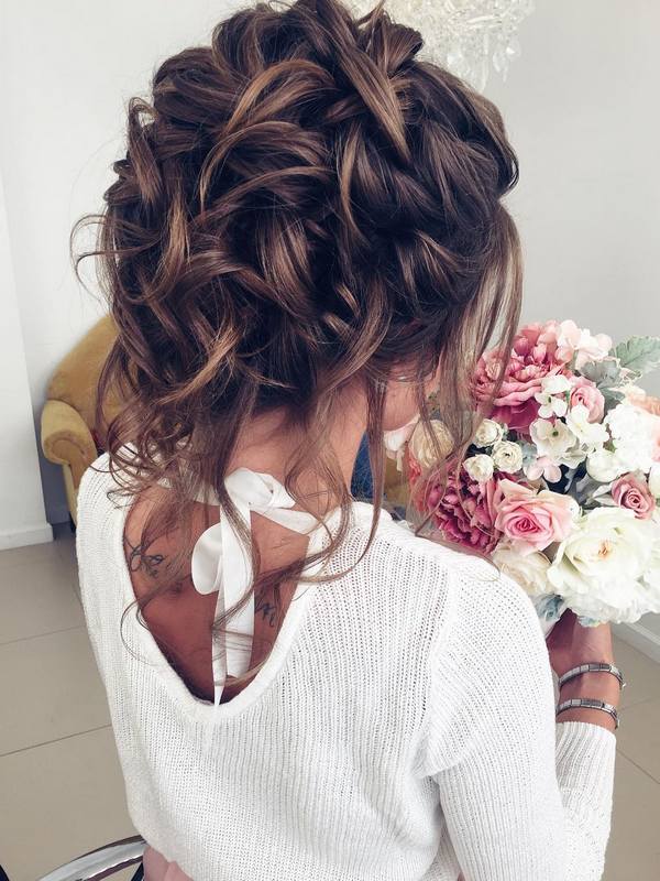 Half-updo, Braids, Chongos Updo Wedding Hairstyles