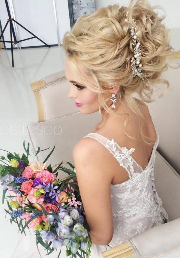 Half-updo, Braids, Chongos Updo Wedding Hairstyles