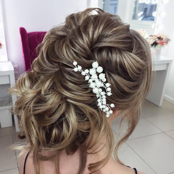 Half-updo, Braids, Chongos Updo Wedding Hairstyles