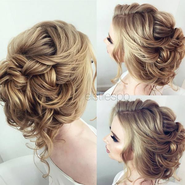 Half-updo, Braids, Chongos Updo Wedding Hairstyles