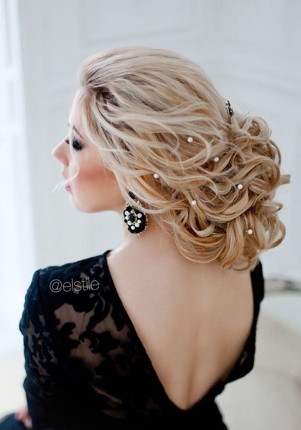 75 Chic Wedding Hair Updos for Elegant Brides  Deer Pearl 