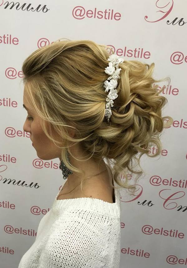 Half-updo, Braids, Chongos Updo Wedding Hairstyles