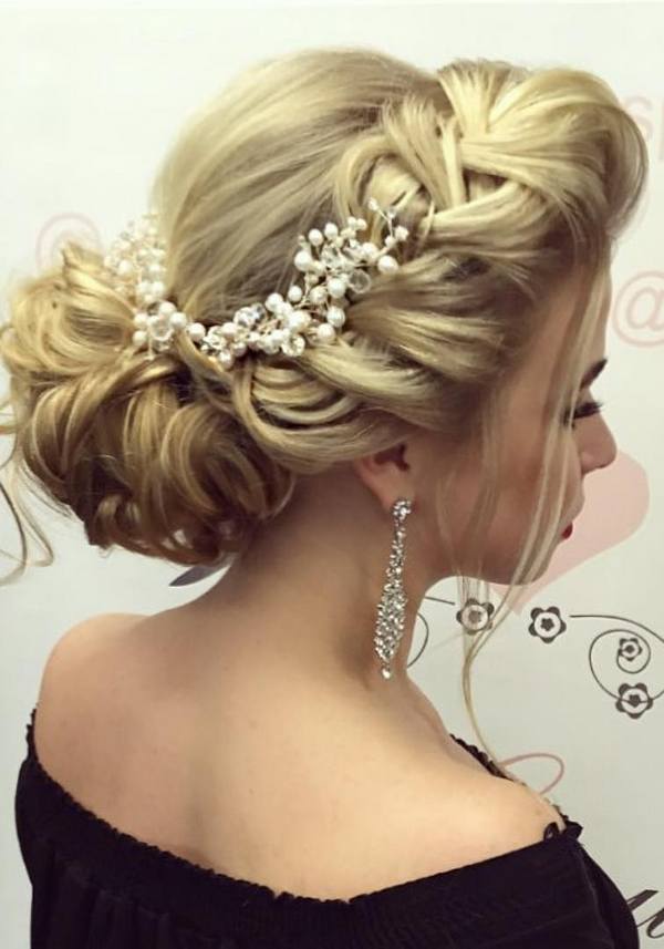 Half-updo, Braids, Chongos Updo Wedding Hairstyles