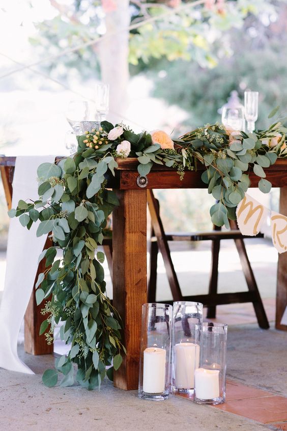 40 Greenery Eucalyptus Wedding Decor Ideas - Deer Pearl Flowers