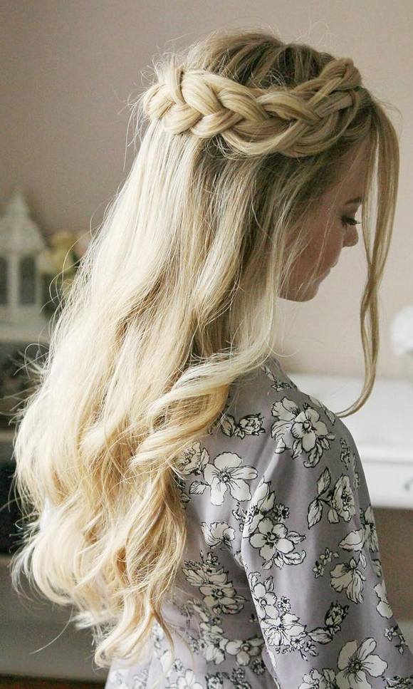 Elegant Half-Updo | Homecoming, Prom or Wedding - Babes In Hairland