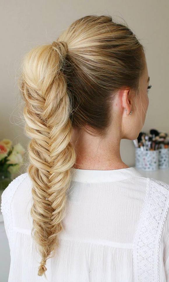 Long Wedding & Prom Hairstyles via Missysueblog