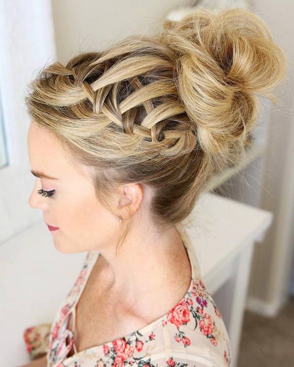 Long Wedding & Prom Hairstyles via Missysueblog