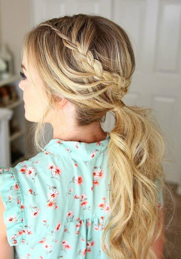 Long Wedding & Prom Hairstyles via Missysueblog