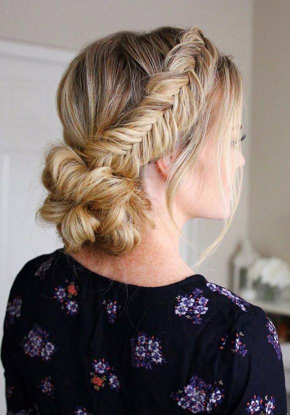 Long Wedding & Prom Hairstyles via Missysueblog