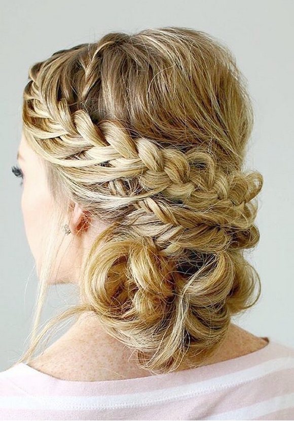 Long Wedding & Prom Hairstyles via Missysueblog