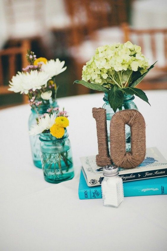 Rustic Wedding Table Numbers