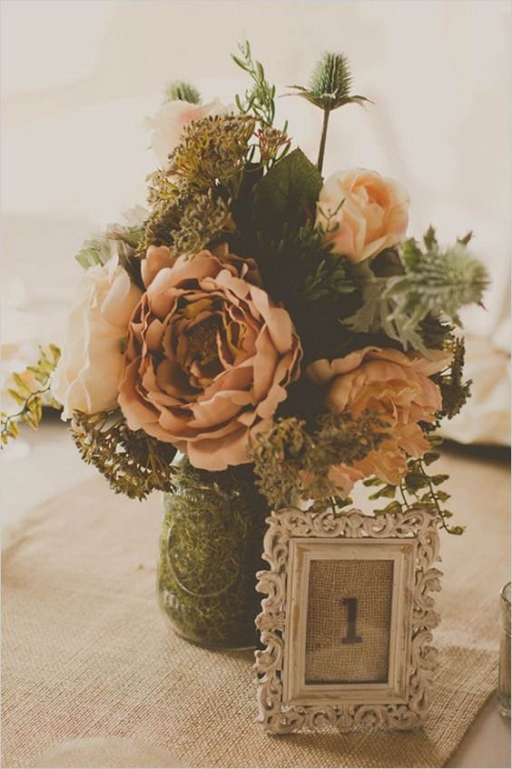 shabby chic wedding decor ideas