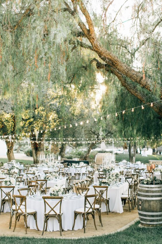 30 Natural Outdoor Vineyard Wedding Ideas | Deer Pearl Flowers