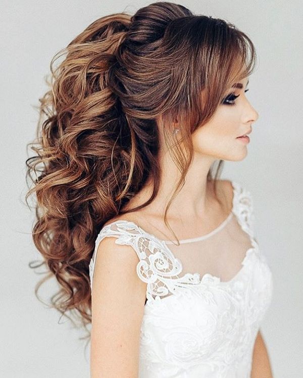 Elstile Long Wedding Hairstyle Inspiration