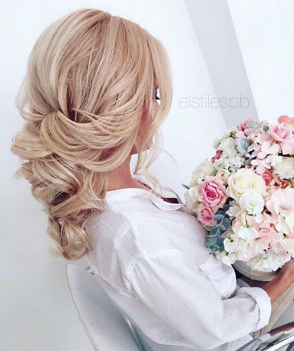 Elstile Long Wedding Hairstyle Inspiration