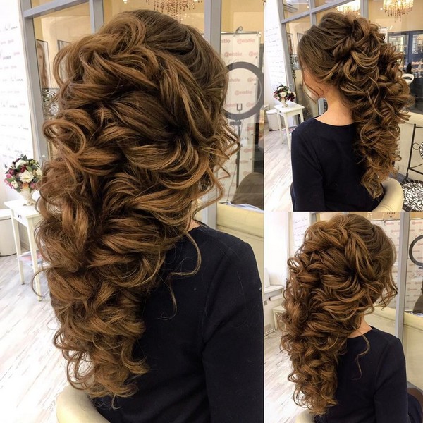 Elstile Long Wedding Hairstyle Inspiration